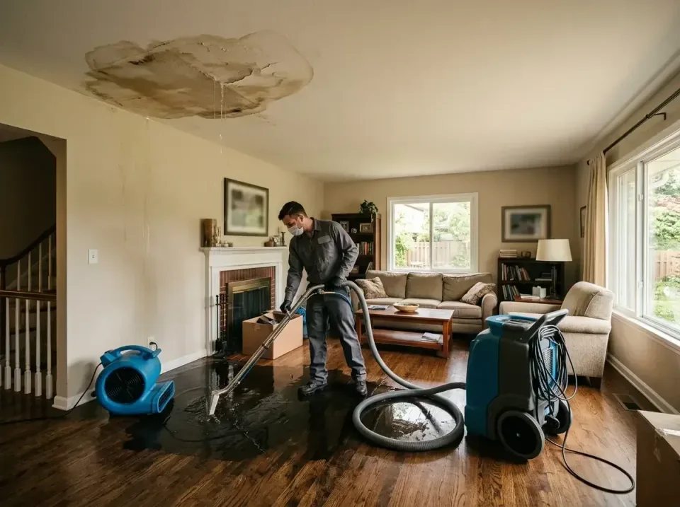 attic-pipe-burst-ceiling-drip-008 — frequently asked questions, Water Damage Restoration & Carpet Care in Ross, CA